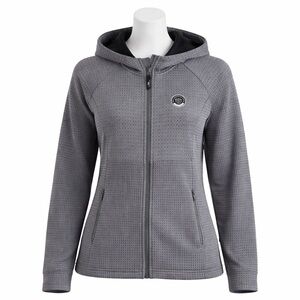 Size M Levelwear Women’s RBC Classic Full Zip Hoodie Jacket Gray